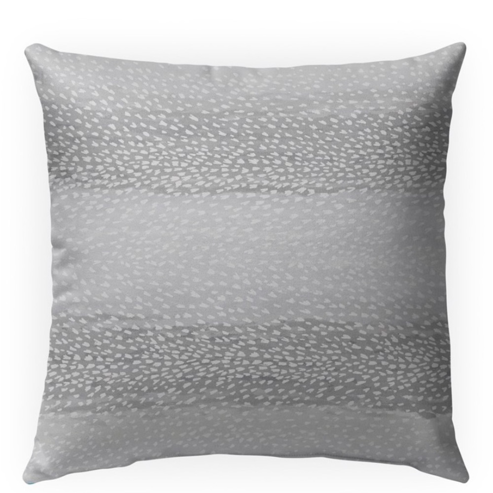 FAWN GREY Indoor-Outdoor Pillow By Kavka Designs 20x20 - Picture 1 of 3